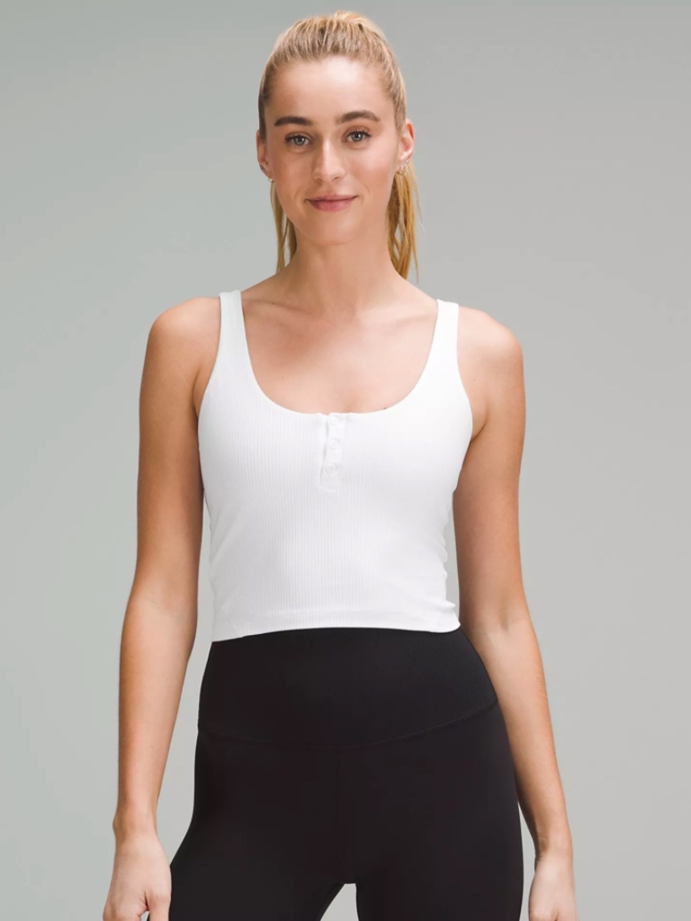 Lululemon Align™ Ribbed Henley Tank Top Size 6